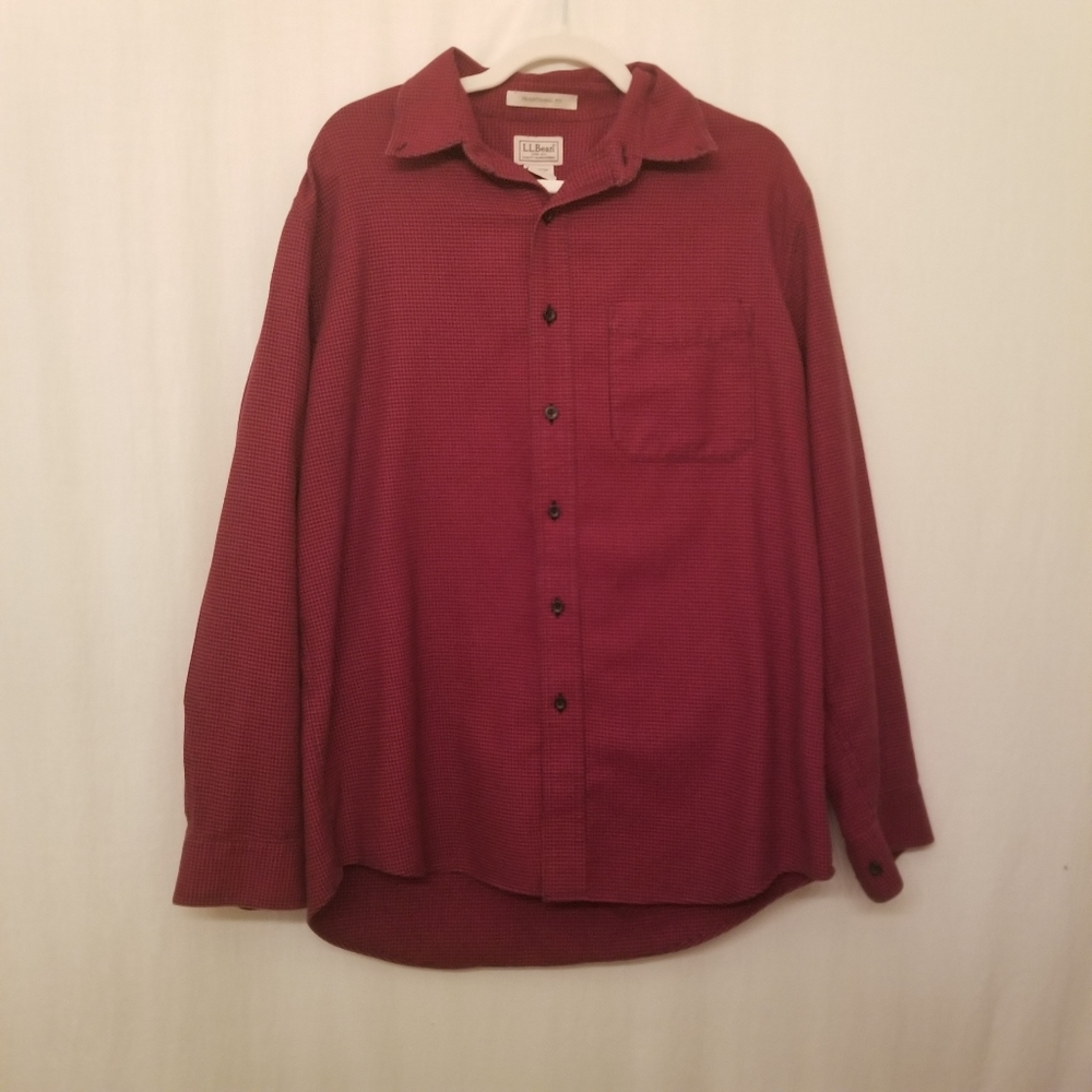 Llbean wicked good flannel shirt